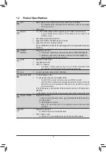 Preview for 6 page of Gigabyte GA-IMB1900TN User Manual