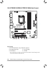 Preview for 4 page of Gigabyte GA-Q170M-D3H User Manual