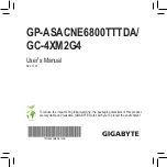 Gigabyte GC-4XM2G4 User Manual preview