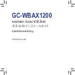 Preview for 1 page of Gigabyte GC-WBAX1200 Installation Manual