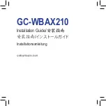 Gigabyte GC-WBAX210 Installation Manual preview