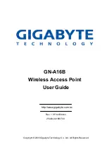 Gigabyte GN-A16B User Manual preview