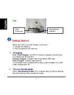 Preview for 2 page of Gigabyte GN-BT01H Quick Manual