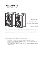 Preview for 1 page of Gigabyte GP-S6500 Owner'S Manual