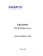 Gigabyte GR-ES915 Quick Installation Manual предпросмотр