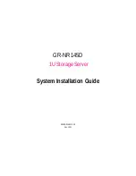 Gigabyte GR-NR145D System Installation Manual preview