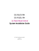 Gigabyte GS-R115L-RH System Installation Manual preview