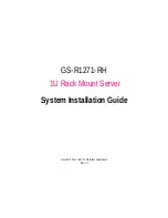 Gigabyte GS-R1271-RH System Installation Manual preview