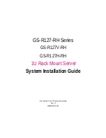 Gigabyte GS-R127H-RH System Installation Manual preview