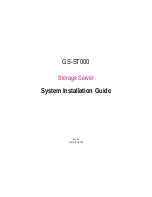 Preview for 1 page of Gigabyte GS-ST000 System Installation Manual