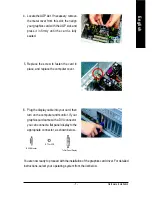 Предварительный просмотр 9 страницы Gigabyte GV-N57 128DP User Manual