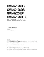 Предварительный просмотр 9 страницы Gigabyte GV-N62128DE User Manual