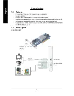 Предварительный просмотр 2 страницы Gigabyte GV-R955128DE Manual