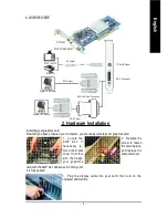 Предварительный просмотр 5 страницы Gigabyte GV-R955128DE Manual