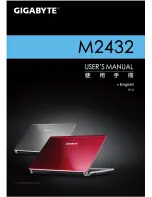 Gigabyte M2432 User Manual предпросмотр