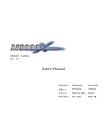 Gigabyte M8000X User Manual preview