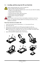 Предварительный просмотр 11 страницы Gigabyte MC62-G40 User Manual