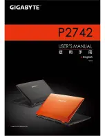 Gigabyte P2742 User Manual предпросмотр