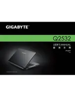 Gigabyte Q2532 Series User Manual preview