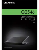 Предварительный просмотр 1 страницы Gigabyte Q2546 User Manual