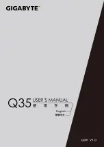 Gigabyte Q35 User Manual preview