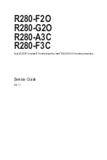 Preview for 1 page of Gigabyte R280-A3C Service Manual