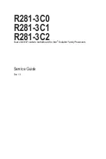 Gigabyte R281-3C0 Service Manual preview