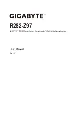 Preview for 1 page of Gigabyte R282-Z97 User Manual