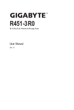 Gigabyte R451-3R0 User Manual preview