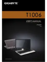 Preview for 1 page of Gigabyte T1006 User Manual