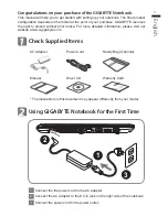 Предварительный просмотр 2 страницы Gigabyte u2440 User Manual