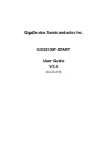 GigaDevice Semiconductor GD32130F-START User Manual preview