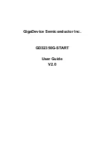 GigaDevice Semiconductor GD32350G-START User Manual preview