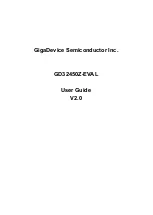 GigaDevice Semiconductor GD32450Z-EVAL User Manual предпросмотр