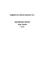 GigaDevice Semiconductor GD32E503C-START User Manual preview