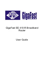 Preview for 1 page of Gigafast EE410-R User Manual