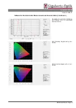 Предварительный просмотр 15 страницы Gigahertz-Optik BTS256-LED Operation Manual