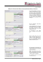 Предварительный просмотр 22 страницы Gigahertz-Optik BTS256-LED Operation Manual