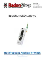 Preview for 1 page of Gigahertz Solutions HFW35C Manual