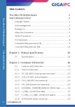 Preview for 11 page of GIGAIPC iTXL-6210A User Manual