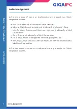 Preview for 3 page of GIGAIPC mITX-H110B User Manual