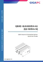 Preview for 1 page of GIGAIPC Q2-5005A-SI Quick Start Manual