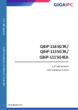 GIGAIPC QBiP-1115G4EA User Manual предпросмотр