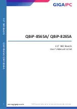 GIGAIPC QBiP-8265A User Manual preview