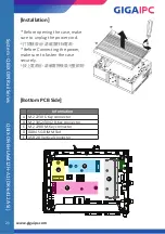 Предварительный просмотр 21 страницы GIGAIPC QBiX-DR-6412A-SI Quick Start Manual