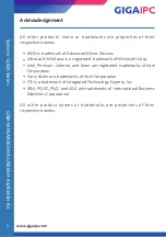 Preview for 3 page of GIGAIPC QBiX Series Manual