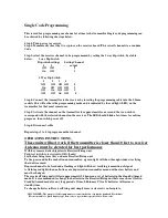 Preview for 2 page of Gigalink PYROMATE Programming Instructions