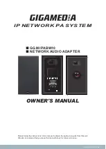 Preview for 1 page of GIGAMEDIA GGM IPABW10 Owner'S Manual