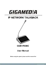 GIGAMEDIA GGM IPAMIC User Manual preview