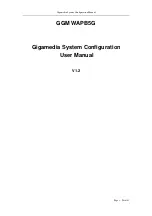 GIGAMEDIA GGM WAPB5G Configuration User Manual предпросмотр